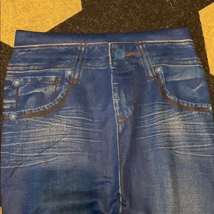 High Waisted 3D Printed Jeggings